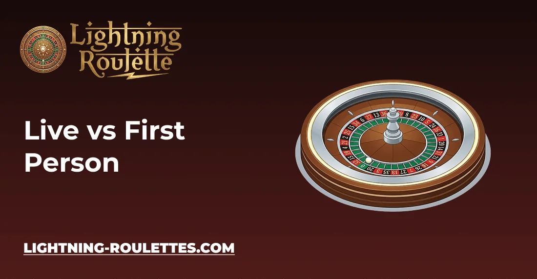 Lightning Roulette Live Person