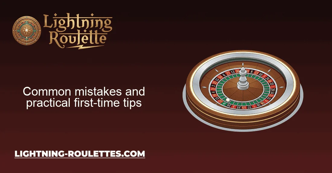 Common mistakes and practical first-time tips