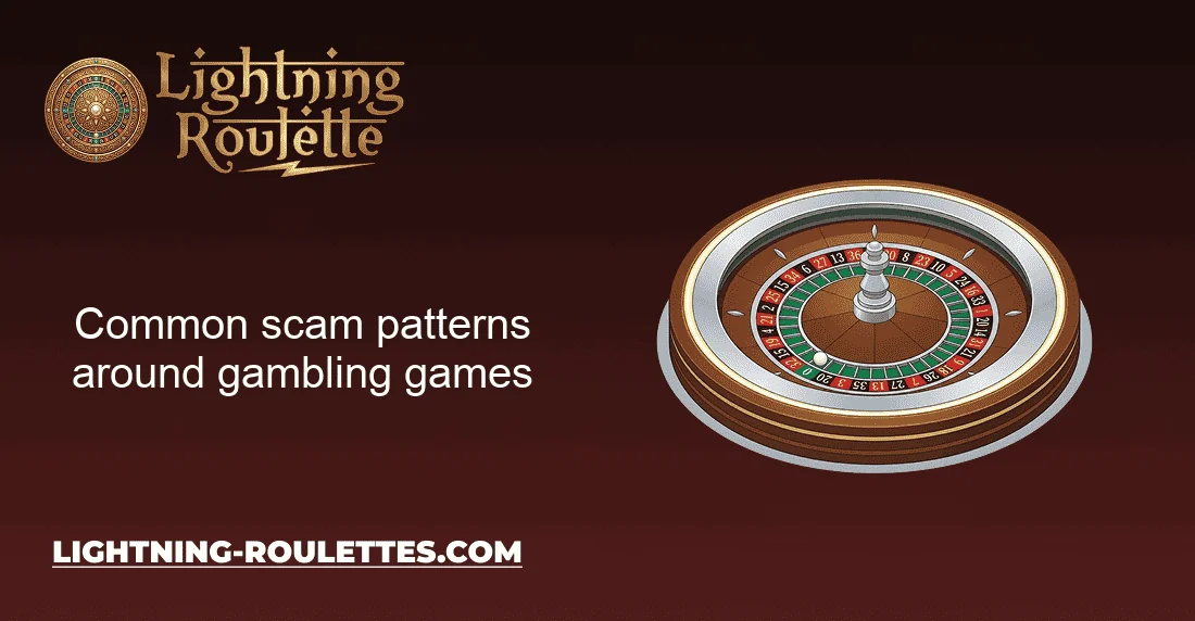 Common scam patterns around gambling games Common scam patterns around gambling games