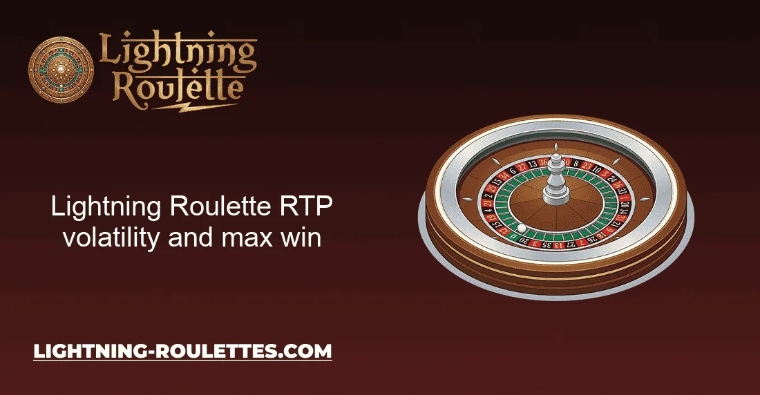 Lightning Roulette RTP volatility and max win Lightning Roulette RTP volatility and max win
