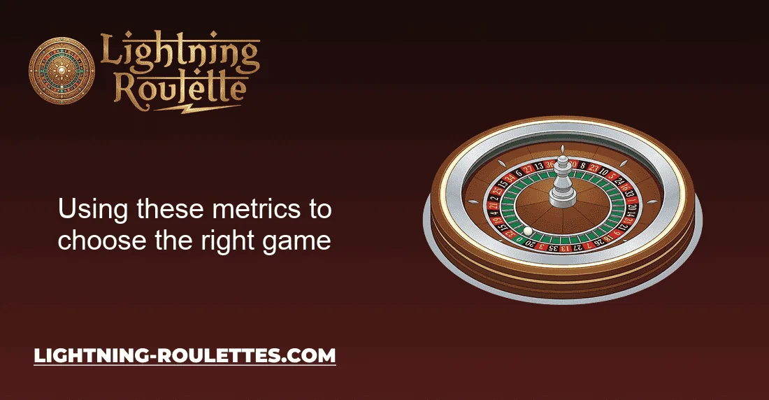 Using these metrics to choose the right game Using these metrics to choose the right game